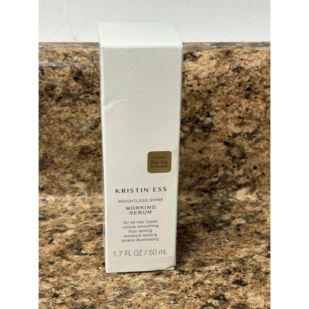 Kristin Ess Weightless Shine WORKING SERUM for Taming Frizzy Hair, 1.7oz